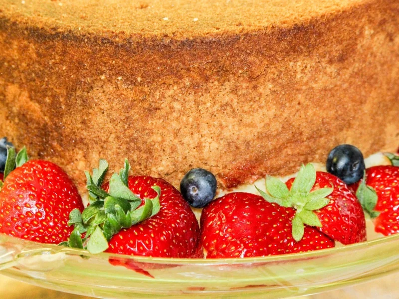 Bolo de laranja de liquidificador