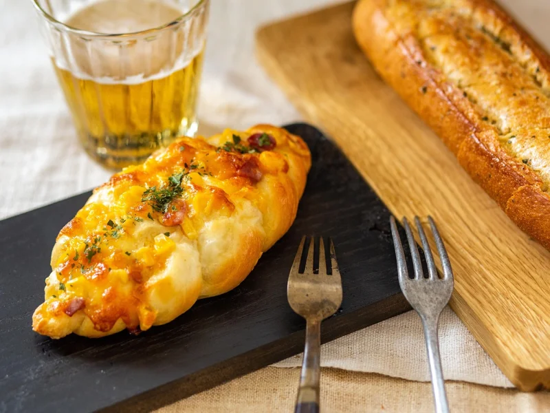 Bolo de pão chocoso